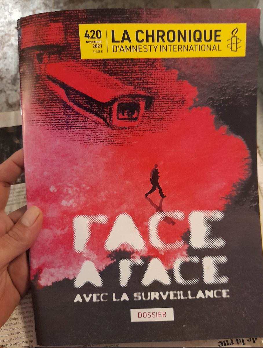 TahaSSiddiqui's tweet photo. #FeelGoodTweets I feel extremely honored to be featured by @amnesty in their latest publication by @amnestyfrance. 🥰
They cover my story of going into #exile & my intellectual project in #Paris - the @clubDISSIDENT. ✊
(Get a copy by subscribing to https://t.co/VQ12NDCHsV) https://t.co/p5fYTFkumP