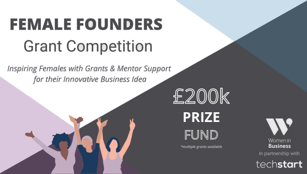 We're excited to announce a new partnership with <a href="/TechstartGrants/">Techstart Grants</a> as we launch the Female Founders Grant Competition! Females across NI with an innovative business idea are welcome to apply for a grant of up to £35k to kickstart their business.

Full info: ow.ly/cyVe50H4pMv