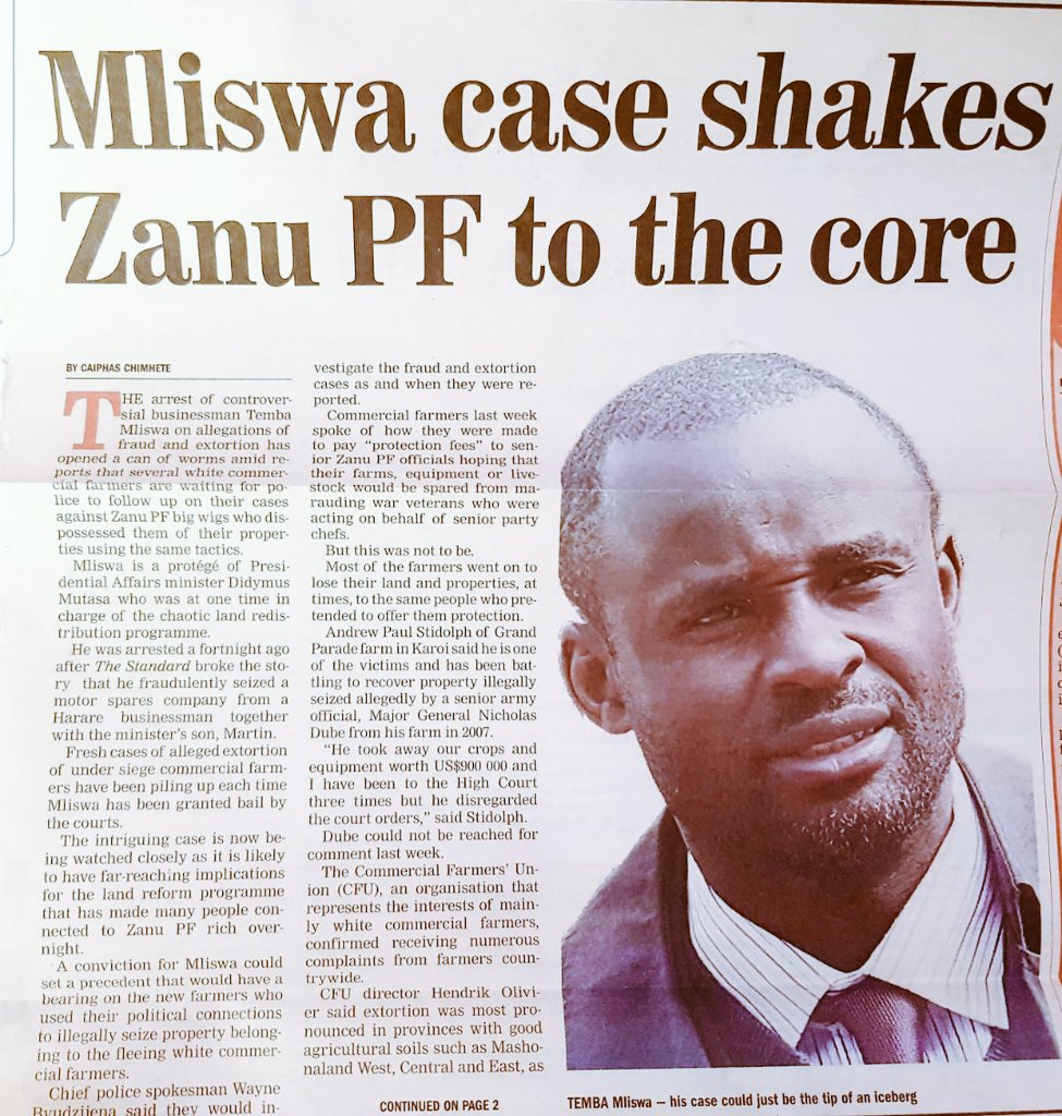 PaulPaulus13's tweet photo. @CdeNMaswerasei @PoliceZimbabwe @DrGugu_WNcube "even if the court was to accept that #Mliswa used the names of Minister (Saviour Kasukuwere) @Hon_Kasukuwere
& his Excellency (President Mugabe)it was to instill #fear in the complainant Mr Paul Westwood & not to #misrepresent"⚠️
#JusticeForAll🇿🇼#peoplesrights #propertyrights🇿🇼 https://t.co/MREVheY6le