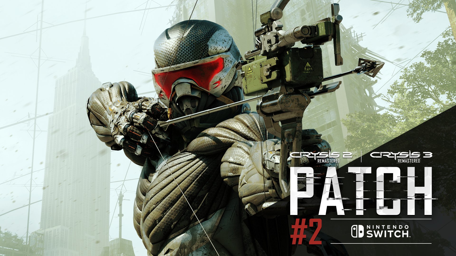 Crysis Crysis Remastered Trilogy Out Now On Twitter Switch Players Don T Forget To Download The New Crysis 2 3 Remastered Patches They Include Audio Stability Fixes Various Ui Weapon Scope Fixes