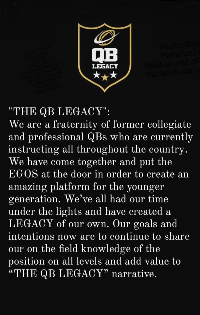 DantzlerIII's tweet photo. It’s about ball and soooo much more. Here at #TheQBLegacy, we are building better men and future leaders. 

#Training #Mentorship #Leadership

#WoodenPIECESqb https://t.co/VObZ3mN7N7