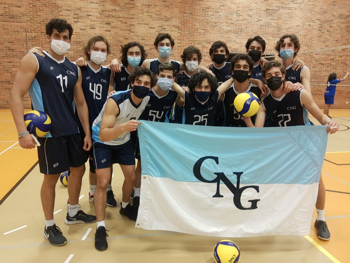Congrats to our HS male #CNGVolleyball team for a competitive and rewarding UNCOLI season and championship! #CNGStrong