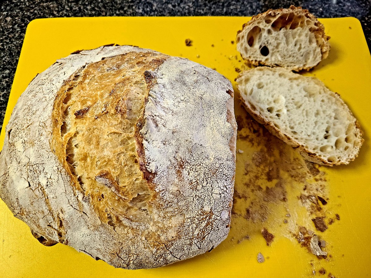 Sourdough blob to Sourdough toast 😋💛 

I love fermentation