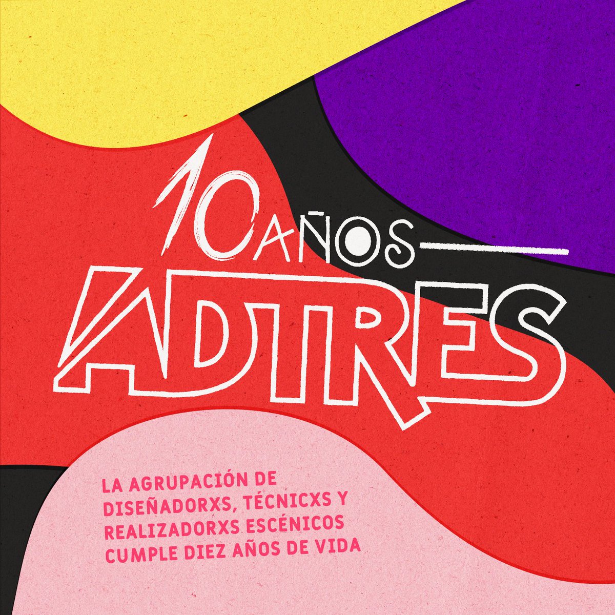 ¡Este mes celebramos nuestro aniversario! 🥳

Hoy queremos contarles que en el marco de la celebración de los #10añosADTRES, nuestro querido compañero y colega, Willy Ganga, fue quien diseñó el logo para este aniversario.

Estamos muy agradecidos de este gran trabajo 👏