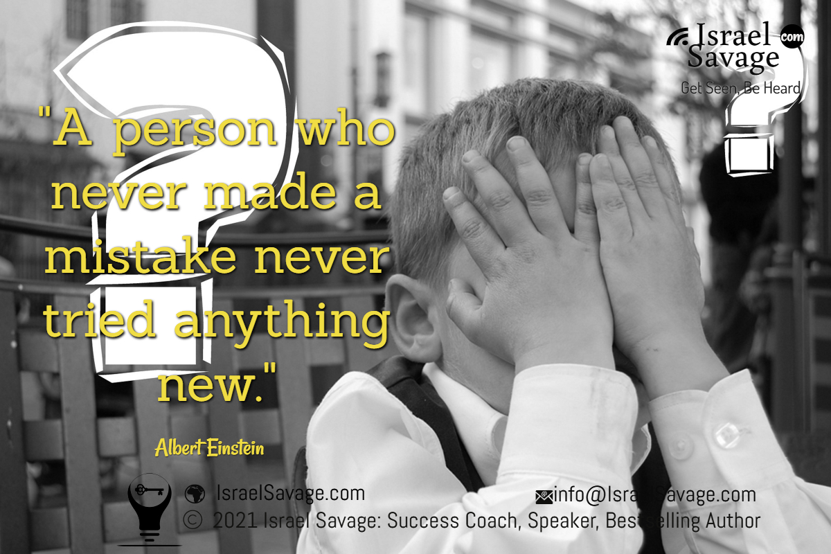 IN_Studios's tweet photo. "A person who never made a mistake never tried anything new. - Albert Einstein https://t.co/hTeXFx6asY