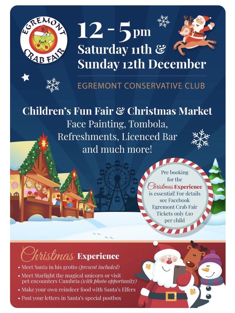Egremont Town Band (@egremontband) on Twitter photo <a href="/EgremontCF/">Egremont Crab Fair</a> Sunday 12th December 1pm <a href="/EgremontBand/">Egremont Town Band</a> will be playing seasonal tunes at Egremont Conservative Club #brassbandsatchristmas <a href="/EgremontCF/">Egremont Crab Fair</a> Sunday 12th December 1pm <a href="/EgremontBand/">Egremont Town Band</a> will be playing seasonal tunes at Egremont Conservative Club #brassbandsatchristmas