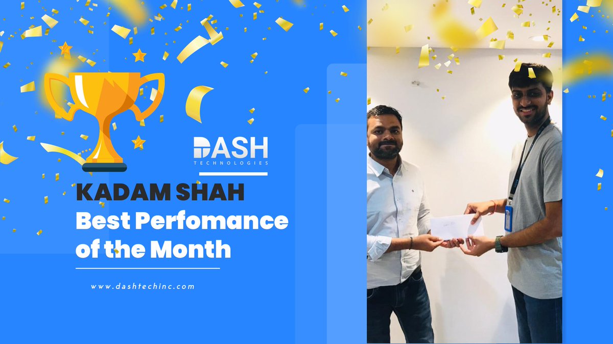 kadamshah_'s tweet photo. Thank you @dashtechinc . #Ankit #Satyam #Kunal #LifeAtDash #performance https://t.co/FkypqgmWpN