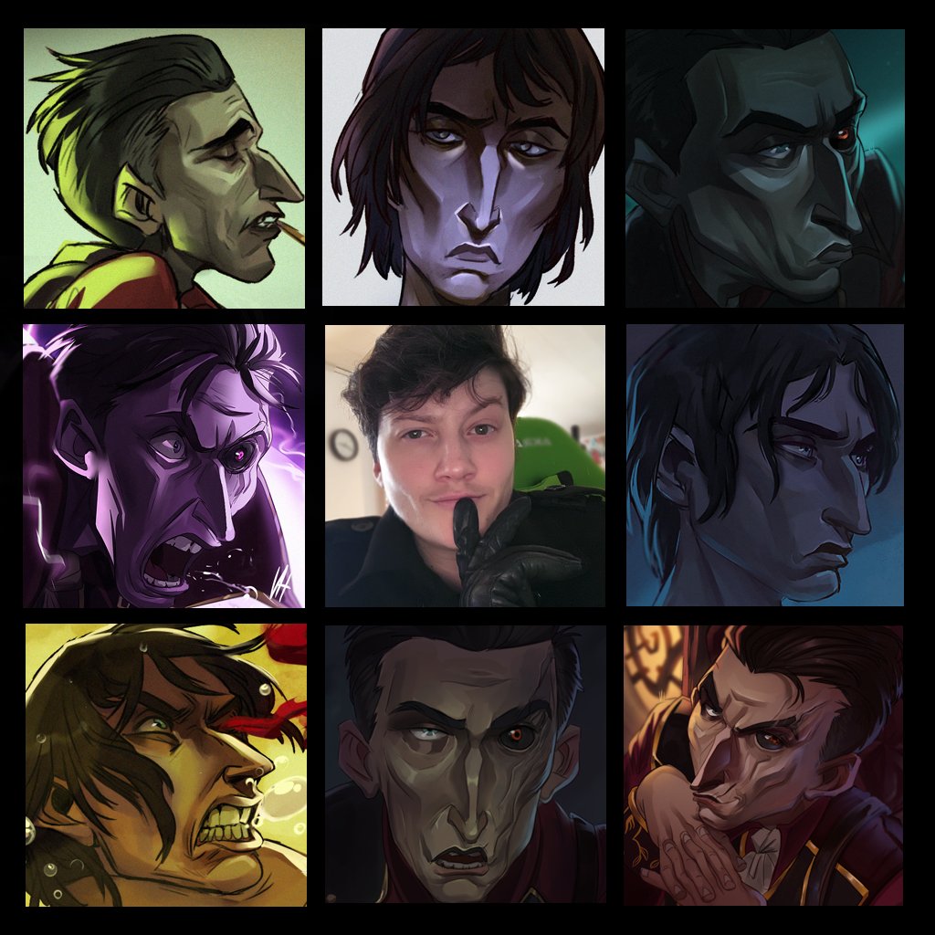 Konnestra's tweet photo. #artvsartist2021 It's just Silco facing left half the time https://t.co/N6VMy9MAjV