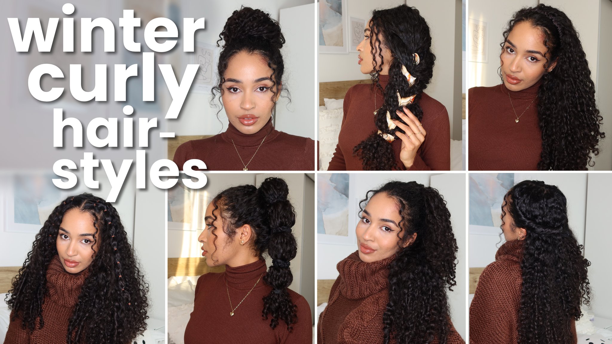 easy summer hairstyles for curly hair