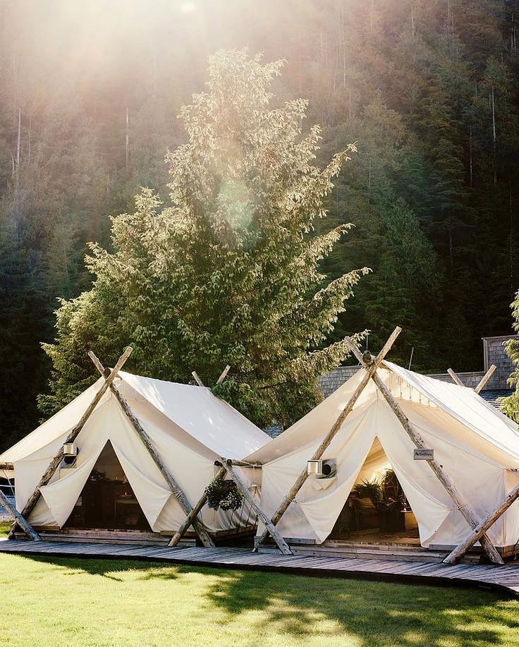 AvondaleTravel's tweet photo. Clayoquot Wilderness Lodge in Tofino, British Columbia is surrounded entirely by the untouched wilderness. Try horseback riding through the lush environment or go on a wildlife-spotting adventure in search of Clayoquot’s majestic animal inhabitants.

📷  @clayoquotwildernesslodge https://t.co/UevuCl3D8y