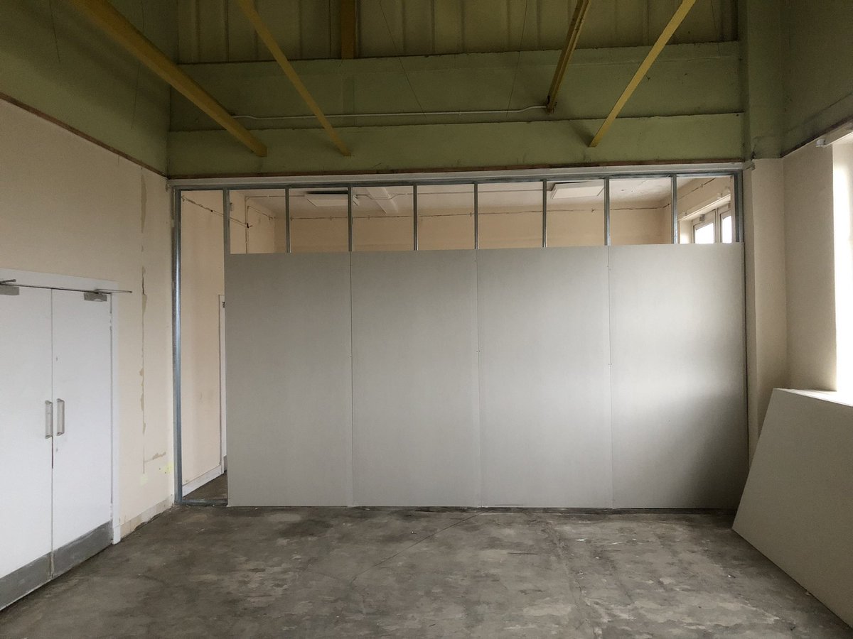 At Whitecrook Business Centre in Clydebank we’ve started sub-division of a vacant 2nd Floor unit into three smaller offices.
Not yet advertised but coming available sometime in January 2022 at modest rents:
Unit B7 - 540 sqft
Unit B16 - 200 sqft
Unit B17 - 205 sqft
(Approx sizes)