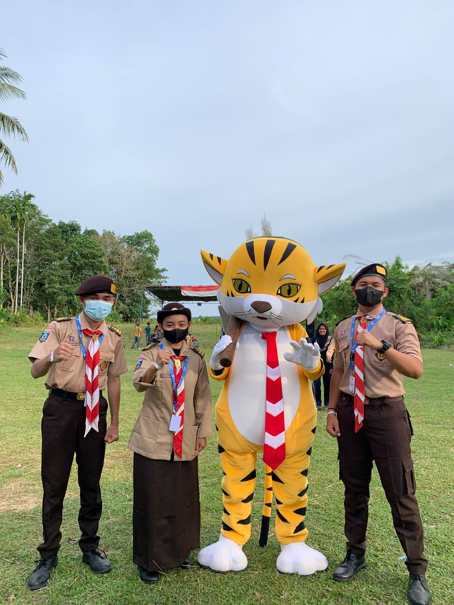 Bersama Maskot PW Nasional 2021 Di Jambi