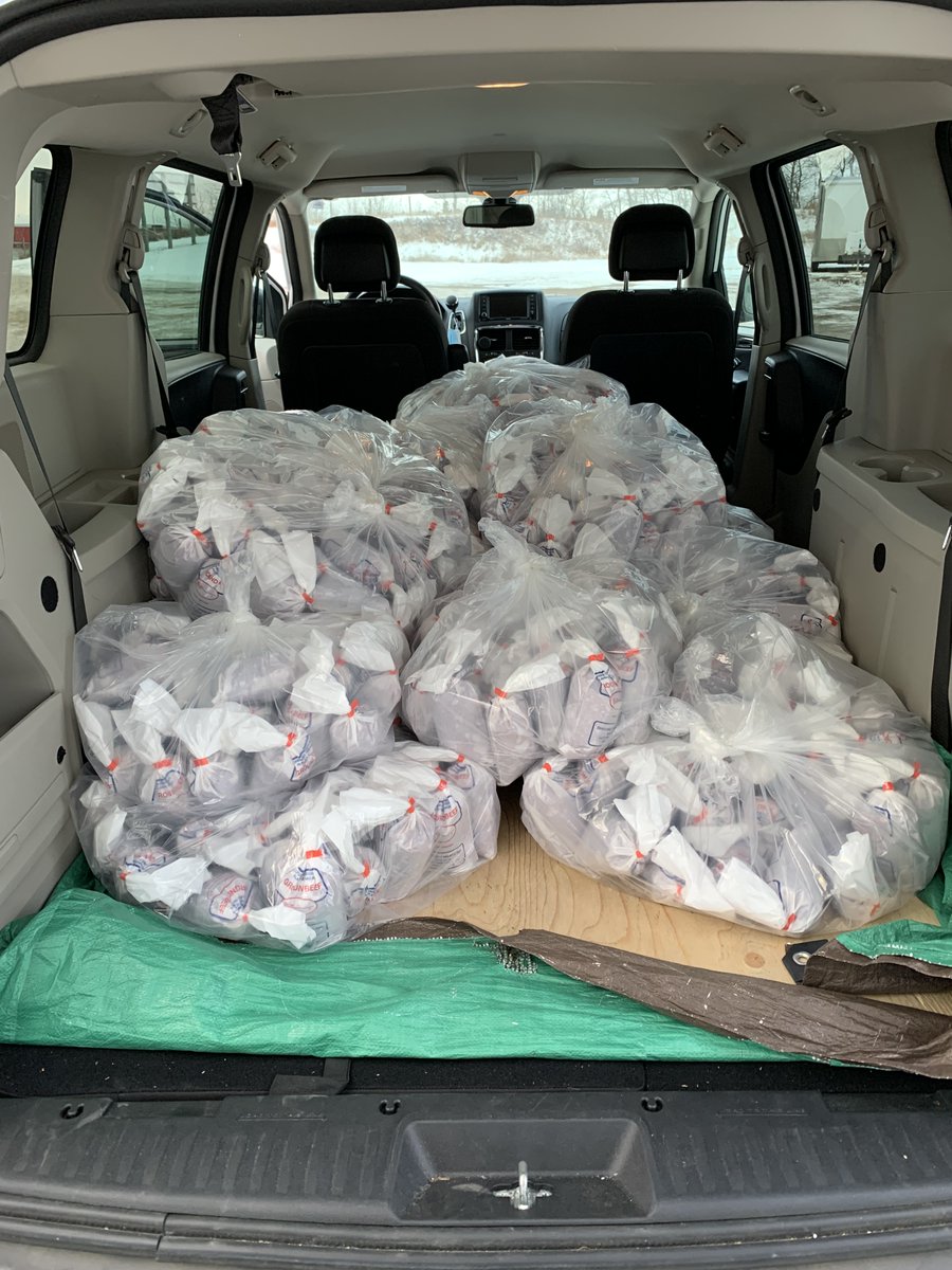 LloydminsterThe's tweet photo. So Grateful for the support of local farmers. Another 900 plus pounds of ground beef. Thank you https://t.co/2iiz8DE4wD
