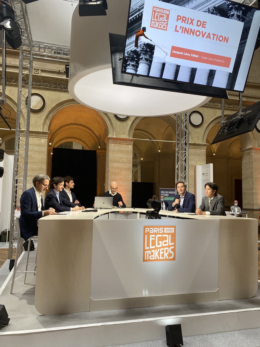 Lancement des #Prixdelinnovation de <a href="/parisbarincub/">L•INCUBATEUR</a> en partenariat avec @GideLawFirm 🚀

Format inédit cette année ! Les 6 candidats présentent leurs projets au #ParisLegalMakers ! 🤩

<a href="/DataLegalDrive/">Data Legal Drive - EQS Group</a>
<a href="/LegalPilotTech/">LegalPilot</a> 
<a href="/CaseLawAnalytic/">Case Law Analytics</a>
<a href="/GeneralRegistre/">REGISTRE GENERAL</a> 
<a href="/predictice/">Predictice</a> 
@indemncalcul