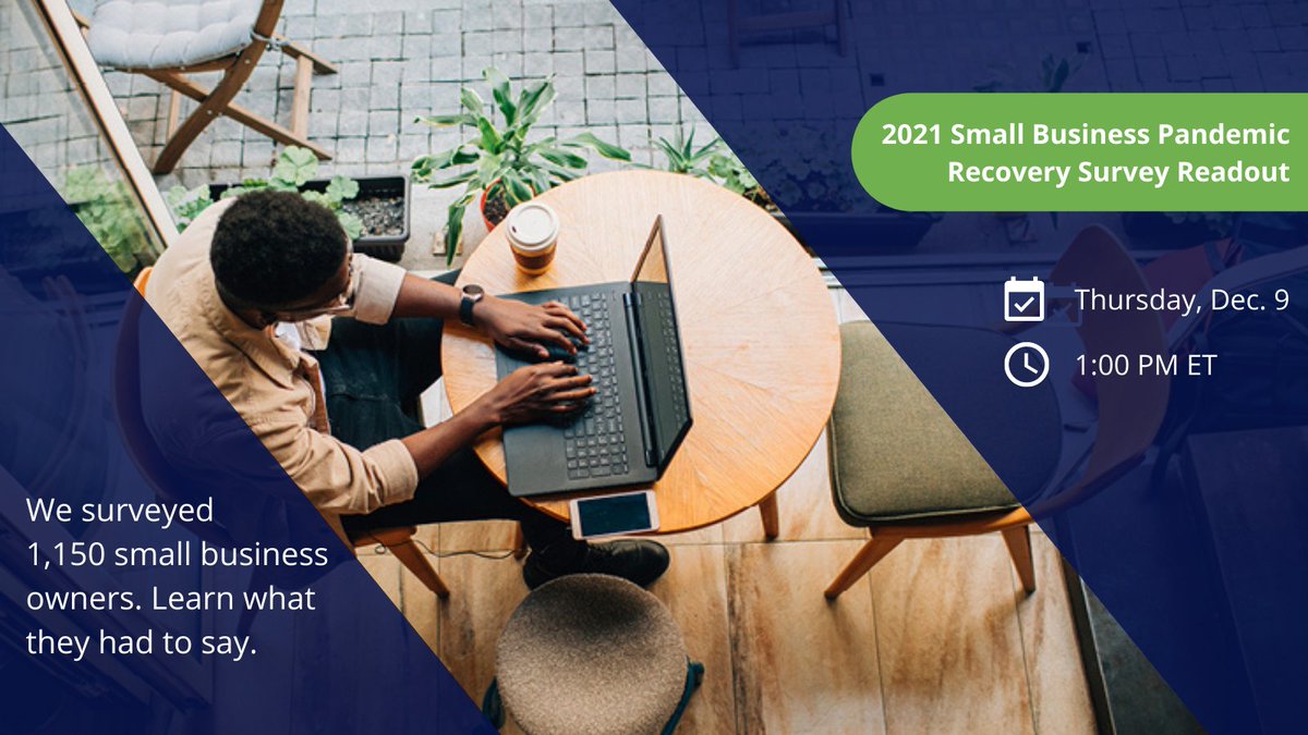 You won’t want to miss this! Cisco and <a href="/NSBAAdvocate/">NSBA</a> are hosting a #webinar on December 9 to discuss the effects of the pandemic and how #smallbusinesses are addressing the recent challenges. Register today! 
cs.co/6012Joahs

#ITsolutions #security #ciscodesigned #NSBA
