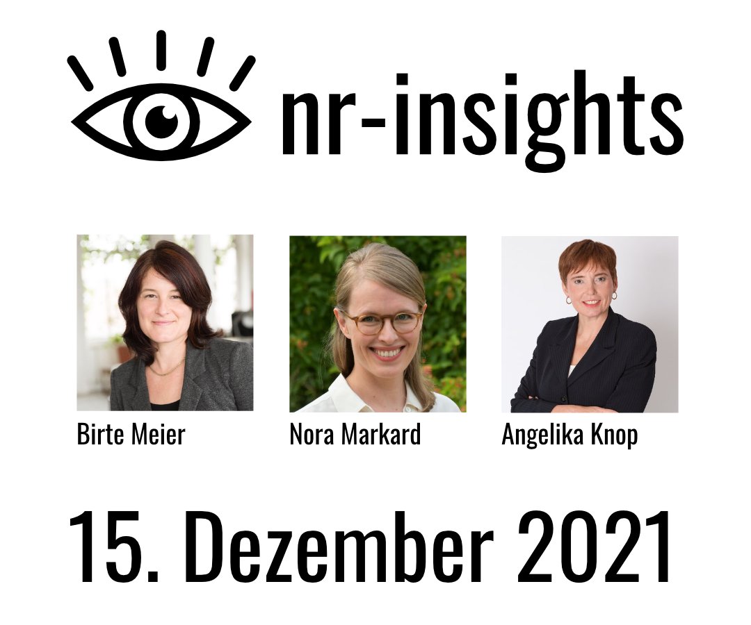 „Sie verdienen mehr! Frauen im Journalismus“ ist das Thema der nr-insights am 15. Dezember. Über den #GenderPayGap sprechen wir mit <a href="/BirteMeier/">@birtemeier.bsky.social</a>, <a href="/noangel_kp/">Angelika Knop</a> und <a href="/markard_chair/">Public Law & Human Rights</a> – eine Veranstaltung für nr-Mitglieder #nrinsights netzwerkrecherche.org/termine/termin…