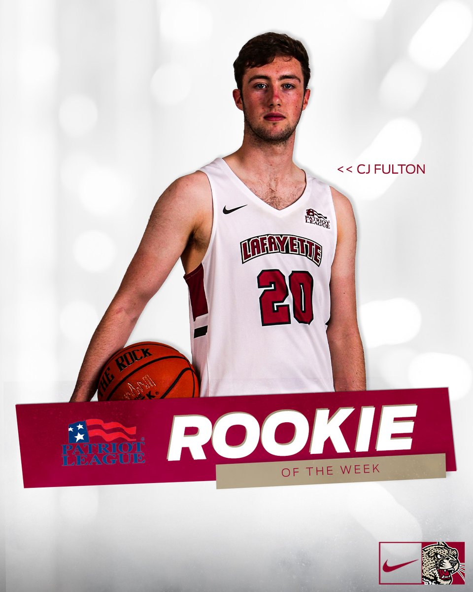 First weekly honor for <a href="/cj_fulton5/">CJ Fulton</a> ✔️

📰 gopards.co/MBB120621

#RollPards