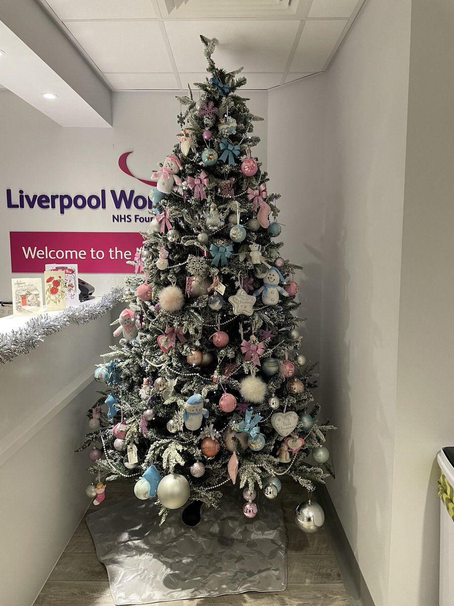 Probably the prettiest Christmas tree we’ve ever seen @CNOEngland - Today at the wonderful neonatal unit @LiverpoolWomens - met so many dedicated & passionate members of staff - thank you for everything you do on behalf of local families - huge success in ANNP roles we heard!