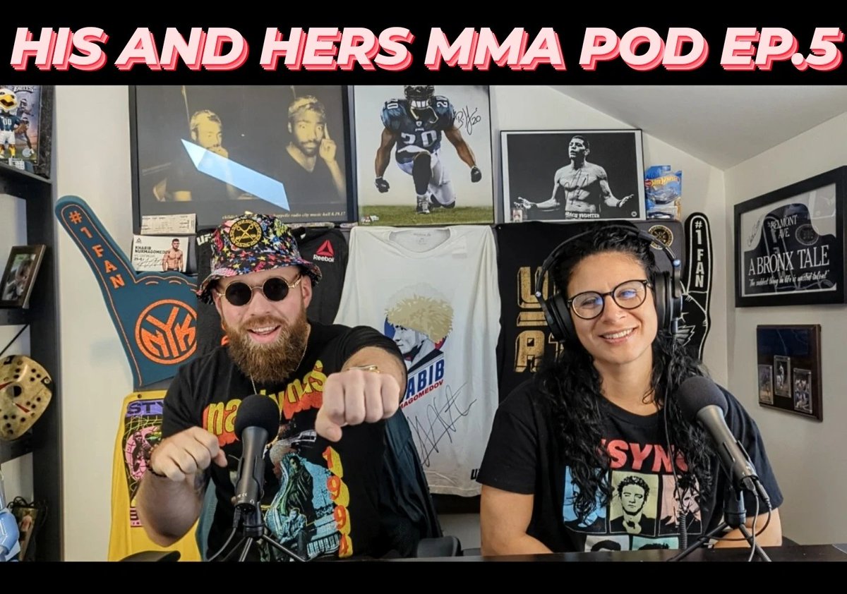 CautionToTheAir's tweet photo. EPISODE 5 OUT NOW! LIKE, SHARE, SUBSCRIBE! 🙏 FUN EPISODE 😁
*LINK IN BIO*
#UFC #UFCVegas44 #UFC269 #MMA #HISANDHERSMMA #MMATwitter #Boxing #TankCruz #podcast #mmapodcast #mmacommunity #like #share https://t.co/igbC46UlTv