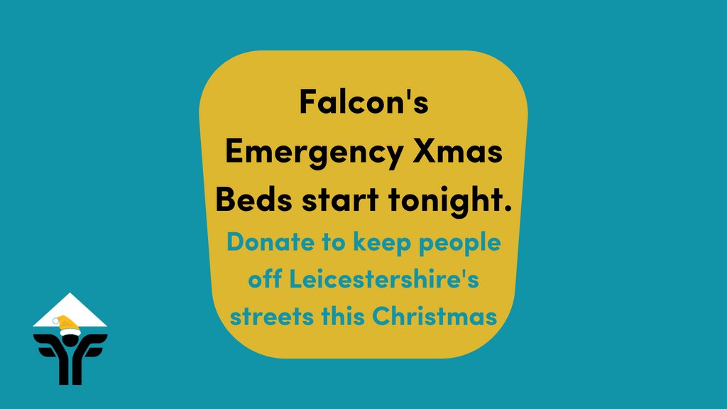 FalconSupport_'s tweet image. Our emergency Festive beds start tonight but we're currently underfunded and may have to close them before Christmas!

Our beds ensure people are not on the streets over Christmas.

Be the difference by donating today-  crowdfunder.co.uk/festive-falcon…