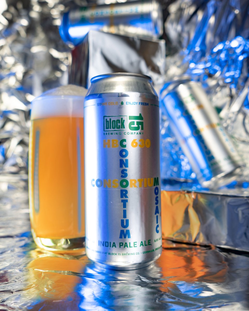 We heard you liked the first Consortium…so we’re bringing out another stellar combo…Consortium HBC 360 + Mosaic!

Partnering two hop varieties to create...

instagram.com/p/CW9dKh1M-dP/
#DeliveringHoppiness #Block15brewing #OregonBeer #block15Beer #ConsortiumIPA #oregonIPAs #block15