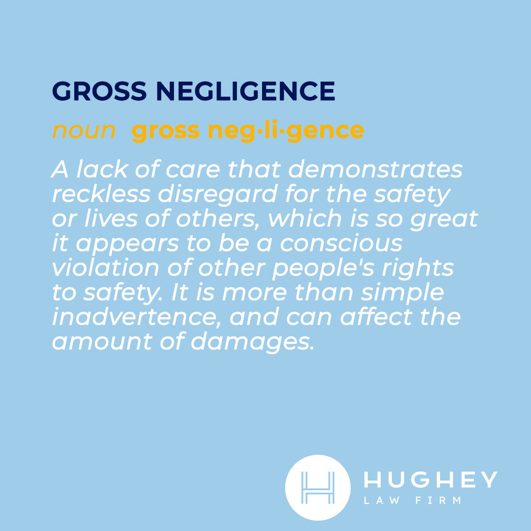 HugheyLawFirm's tweet photo. What’s it mean Wednesday – Gross Negligence.

Source: @LIICornell 

#hugheylawfirm #personalinjury #legalterms #legaldefinitions #southcarolina https://t.co/rkOXQ6Nj7K