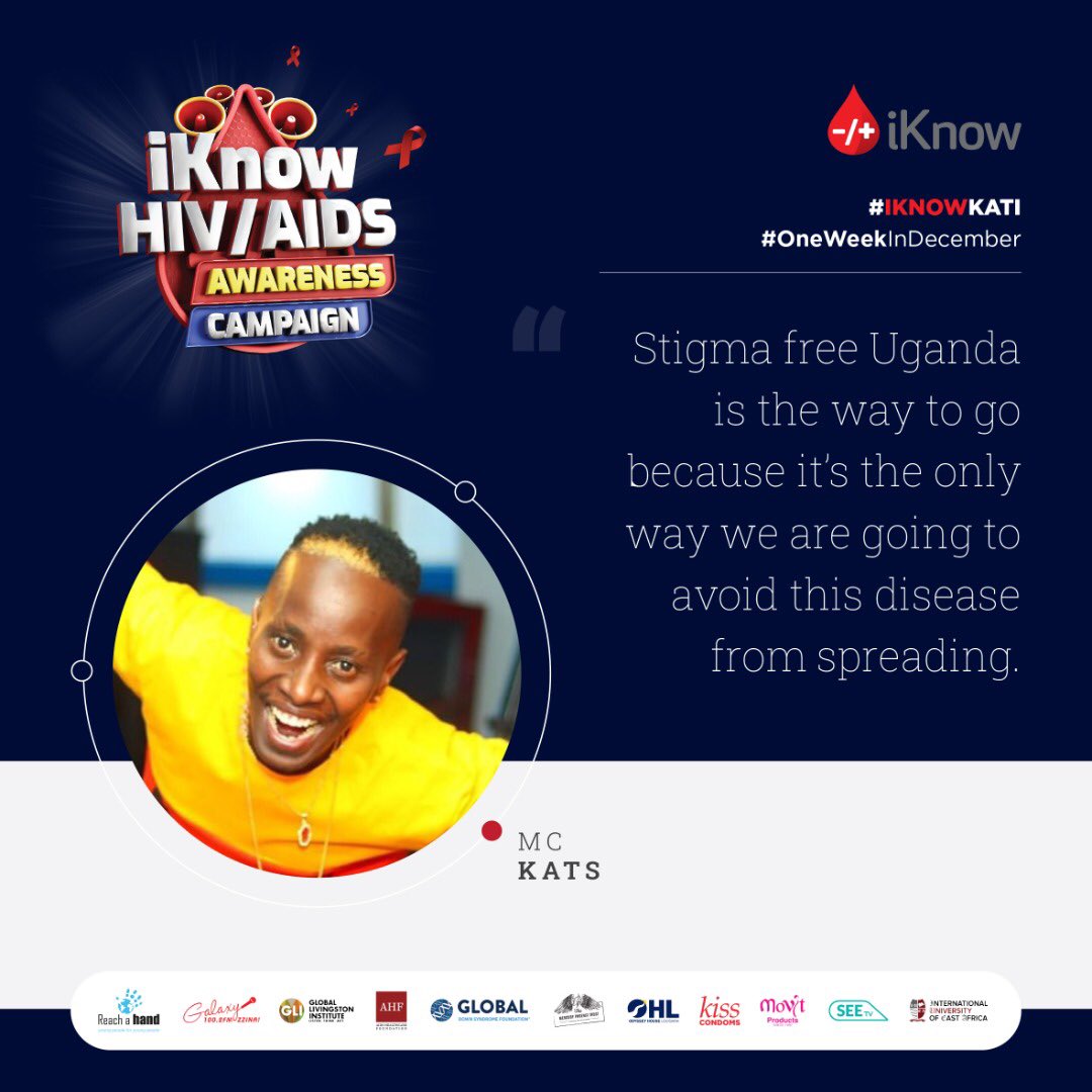 Did u know that due to stigma and discrimination, many young people are afraid to test for HIV/AIDs, to disclose their status and even take ARVs? 

Lets do away with Stigma. Let’s do away with HIV/AIDS 💯 

Here’s a message from @mckatsug 🥳❤️
#IKnowKatiUG21