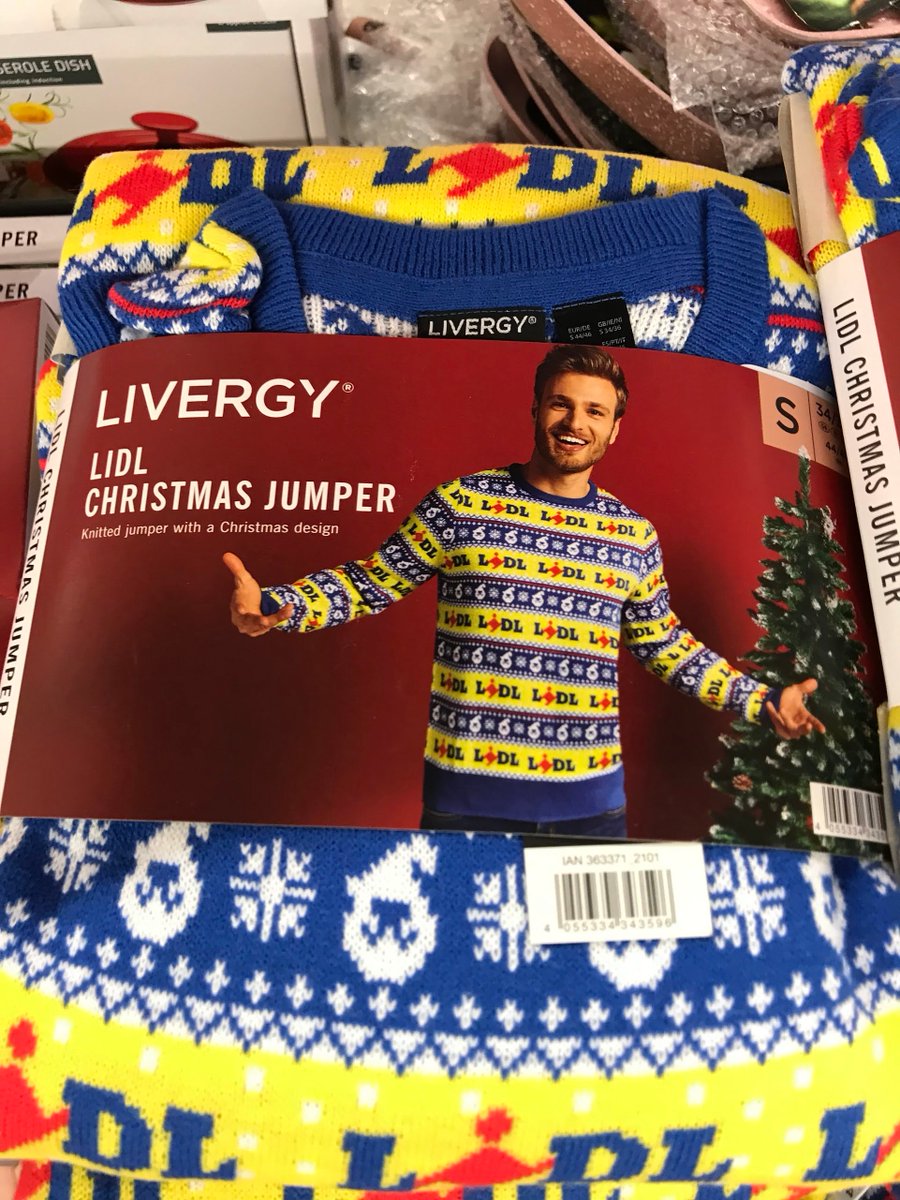 johnbreslin's tweet photo. I was in @Lidl_Ireland after it opened this morning for a look-see... As well as Old @IrelandinColour Volumes 1 & 2, I have to admit these Christmas jumpers caught my eye! 🎄 #xmassorted https://t.co/PgfDnDn2UQ
