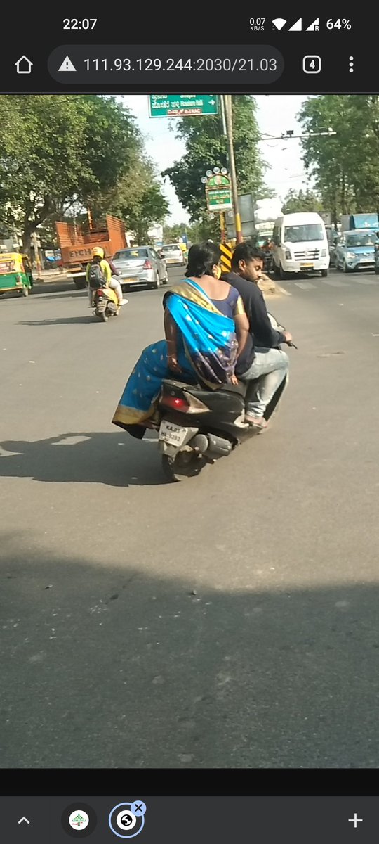 pratyush272's tweet photo. @blrcitytraffic I recieved a message about a traffic rule violation. But it is some other vehicle (a scooter) with different reg. number which was caught in camera.
 This penalty is wrongly updated against my reg. no. (which is actually a Yamaha bike). Please help in rectifying. https://t.co/UGQxUI6CL0