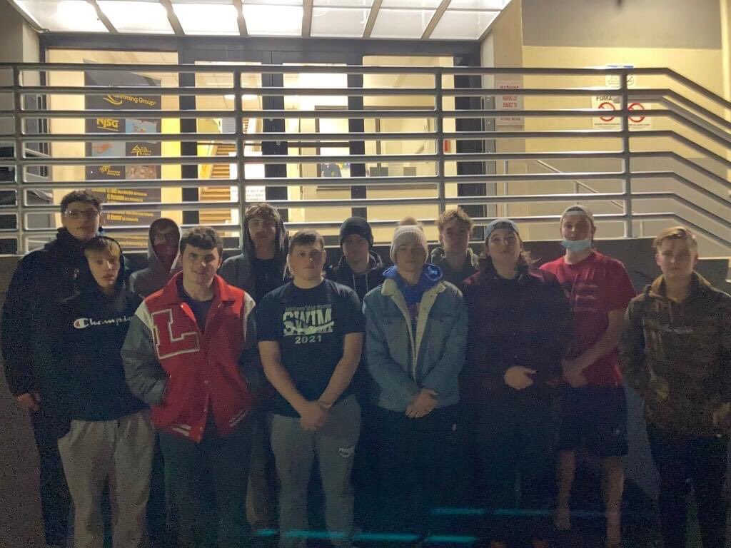LL_WMSwim's tweet photo. #llwm boys start the season off working hard in new events and welcoming new faces to the #thecrew @wmhometownpride @VarsityClubWM @WMAthleticDept @LakelandLancers #yourcommunityschool #wmhometownpride https://t.co/wTZzoitSlu