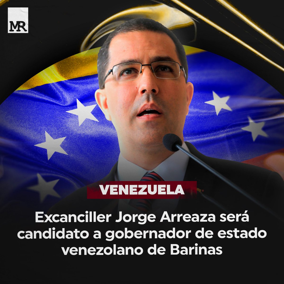 Con la fuerza de un pueblo que vence #Venezuela y el <a href="/PartidoPSUV/">PSUV</a> anuncian la candidatura a goberndor del estado de #Barinas al compañero <a href="/jaarreaza/">Jorge Arreaza M</a> .

Seguros de conseguir la victoria con este diamante que brilla con luz propia.

@el_asplus 

#AdelanteSiempre