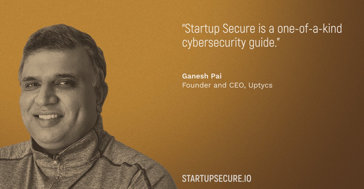 charcuteriecoma's tweet photo. What are experts and founders saying about Start-Up Secure? Like Ganesh Pai, Founder and CEO of @uptycs
#startupsecure #founder #vc #venturecapital #cybersecurity https://t.co/n87qobLpYJ