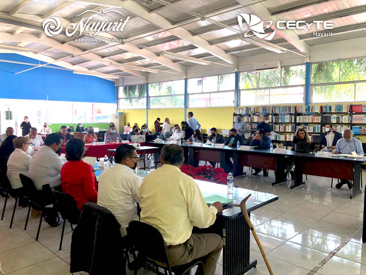 El pasado miércoles 1 de diciembre, se llevó a cabo la IV Reunión Ordinaria del Consejo Estatal de Planeación de la Educación Media Superior de Nayarit, donde se realizó la Integración del Consejo Estatal de Planeación de la Educación Media Superior (CEPEMS-Nayarit)
#SomosCECyTEN