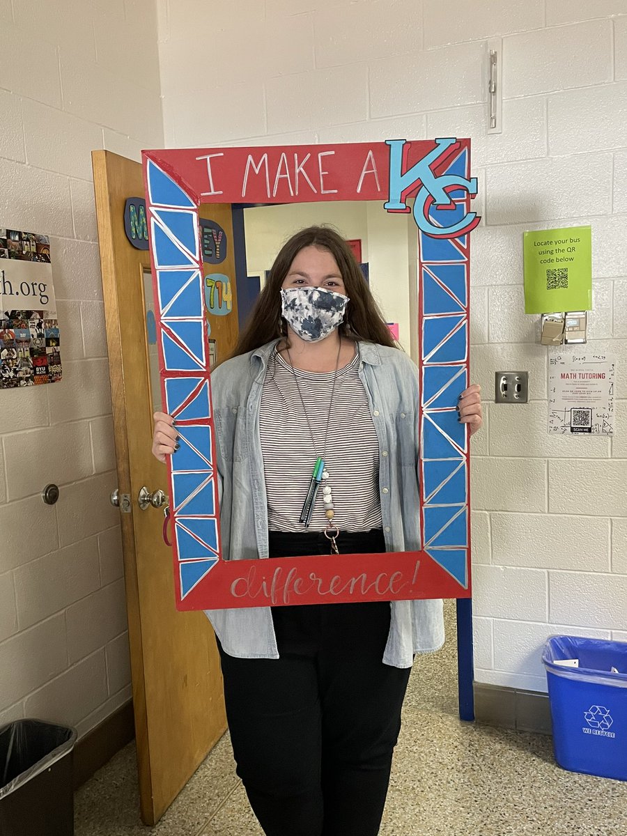 KHS_Chiefs's tweet photo. Our awesome Bio &amp; AP Bio teacher Ms. Wilde @wildebio makes a difference here at KHS. We ❤️ you, Ms. Wilde! Thanks for all you do! #chiefkhspride #ebaproud https://t.co/MhG6bGPxfU