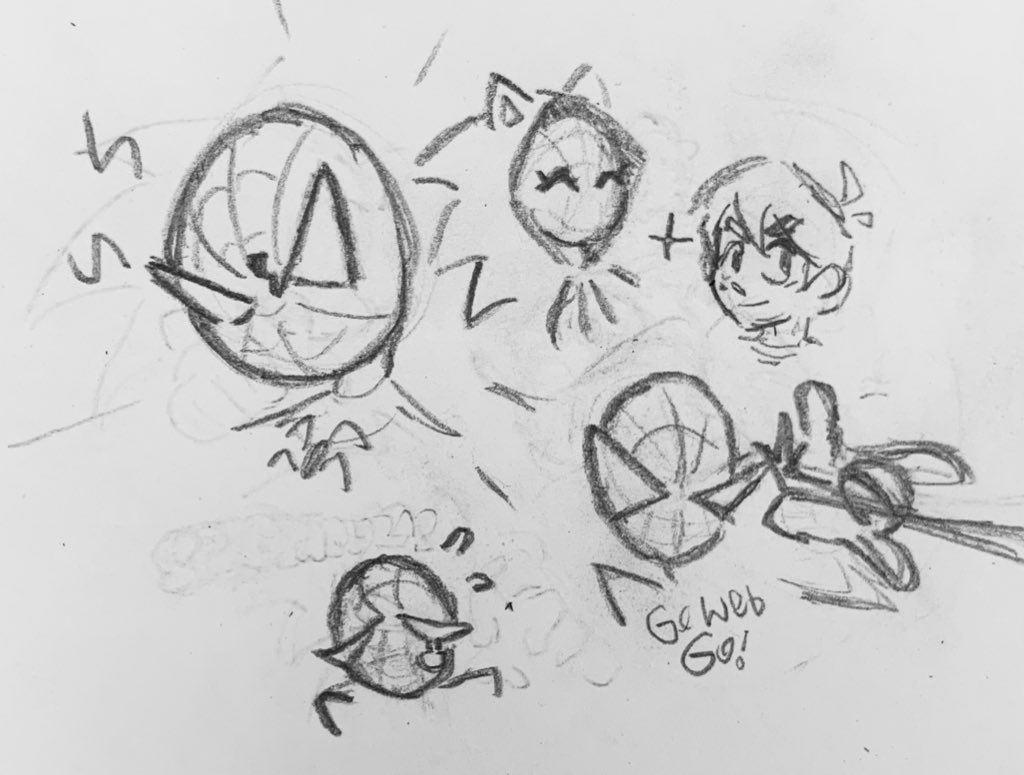 doodles cuz im slowly getting into spider man 