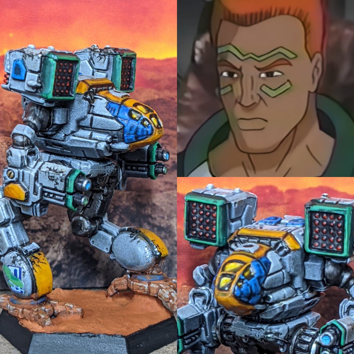 TridentWargming's tweet photo. The descendants of Kherensky have returned..

Mechwarrior Ciro of Clan Jade Falcon in his trusty Mad Cat after being elevated from Trial of Position

#mecha #battletech #mechwarrior #armoredcombat #innersphere #claninvasion #catalystgames #mwo #clanjadefalcon #paintingminiatures https://t.co/tZFqy1bn3P