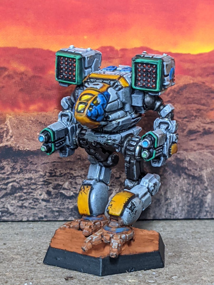 TridentWargming's tweet photo. The descendants of Kherensky have returned..

Mechwarrior Ciro of Clan Jade Falcon in his trusty Mad Cat after being elevated from Trial of Position

#mecha #battletech #mechwarrior #armoredcombat #innersphere #claninvasion #catalystgames #mwo #clanjadefalcon #paintingminiatures https://t.co/tZFqy1bn3P
