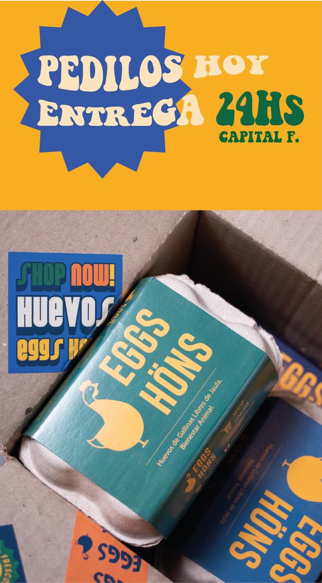 SHOP NOW! Hace tu pedido u entregamos en 24 horas! CAPITAL FEDERAL 🍳🚛💥🍳 #eggs #delivery #Trending