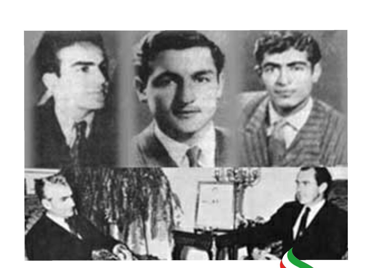 aboozar1345's tweet photo. یاد سه جوان (مصطفی بزرگ‌نیا و احمد قندچی و آذر شریعت‌رضوی)  آزادی خواه ایرانی هستن که نام دانشجو را در شانزدهم آذرماه هر سال بر خاطرها تلنگر می زند.

#جنایت_پهلوی  #روز_ضدآمریکایی https://t.co/8rTIaxhEA5