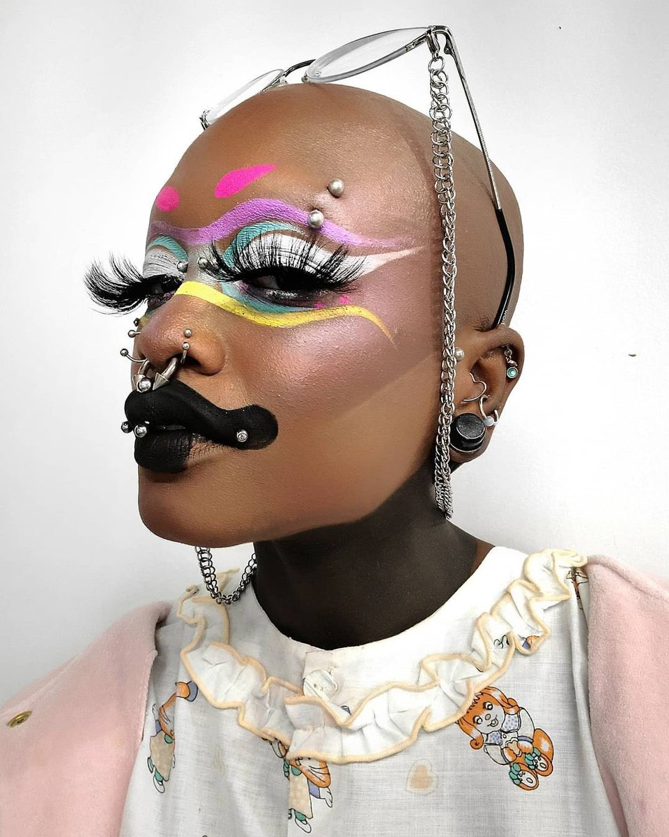instagram's tweet photo. “To you I may look otherworldly, but to me that’s another day in the life of Elle: being the best me I can be at any time.” —21-year-old professional piercer Elle

https://t.co/kS9F4oJkk9 https://t.co/X3Y1XF6NcQ