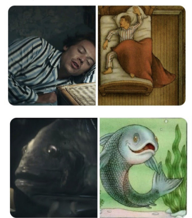 urlikeasunshine's tweet photo. eroda = 'adore' spelled backwards.
features a fish taken care by a man.
very very similar to the plots in 'Louis the fish' book.
Anyways Happy 2 years of 'Adore You'
#AdoreYou #AdoreYouDay #2YearsofAdoreYou https://t.co/R7BpZldLEh