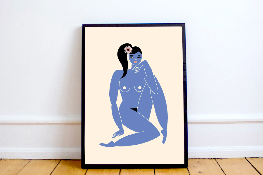 Blue Lady
etsy.com/de/shop/Izabel…

#womanposter #frauenplakat #frauenrechte #womenempowerment #grlpower #girlpower #feminism #femininity #femaleart #fraueninkunst #ladieswhodraw #femaledrawing #womandrawing #femaledrawing #femaleplakat #plakatkunst #kunstinberlin #berlinerkunst