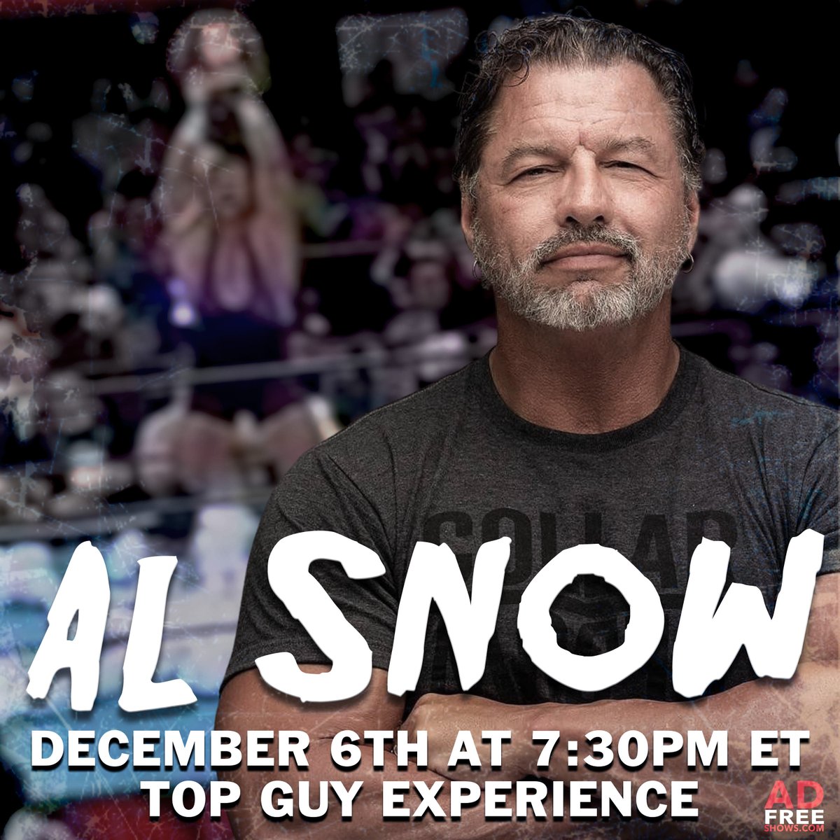 TONIGHT!! #TopGuy members will Head on over to Zoom and chat LIVE with <a href="/TheRealAlSnow/">Al Snow</a>! Co-hosted by @CHRISTYreports &amp; <a href="/SoSaysShernoff/">Josh Shernoff</a> 

Become a Top Guy now to be part of it! AdFreeShows.com