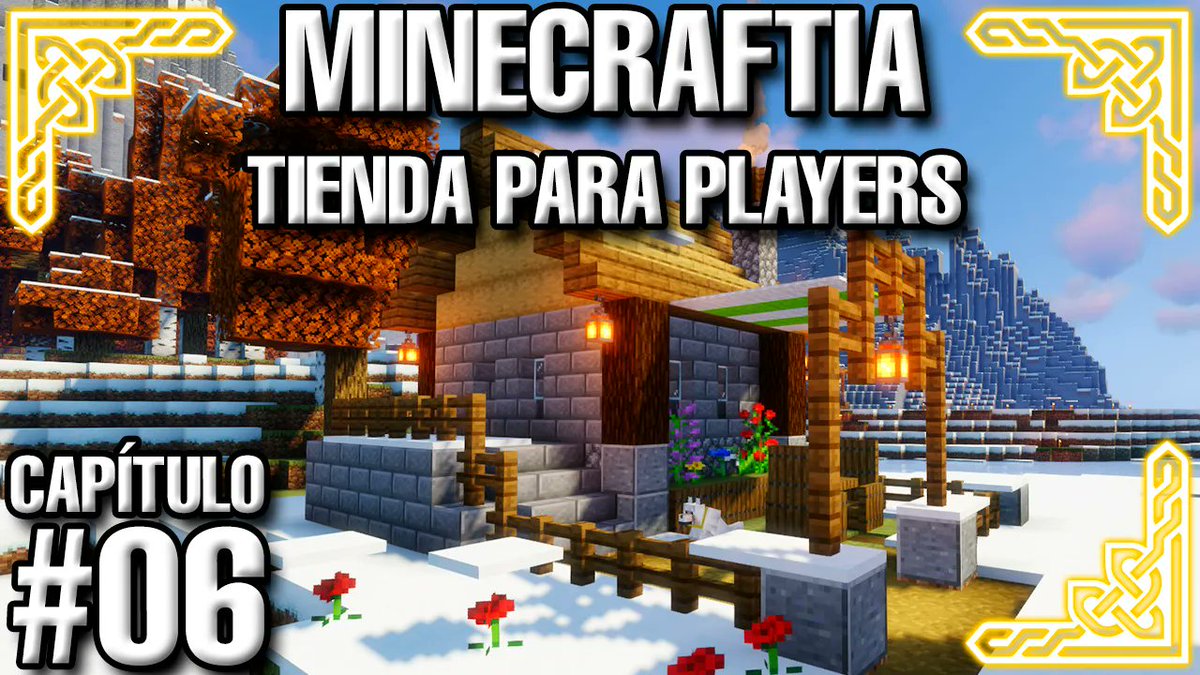 HectorPlay215's tweet image. Tenemos lista la 6º entrega de @MinecraftiaSmp Hacemos una tienda para players en Kattegat! Entra a darle amor :)
youtu.be/maSKckGPFDQ