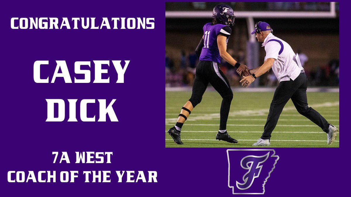 FayBulldogsFB's tweet photo. Congratulations to our leader @CdickC #PurpleReign ☔️ https://t.co/vSojn3gPqG