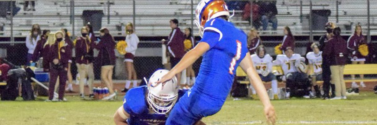 Congratulations to Kevin Lavigne for making All OBC first team at kicker!