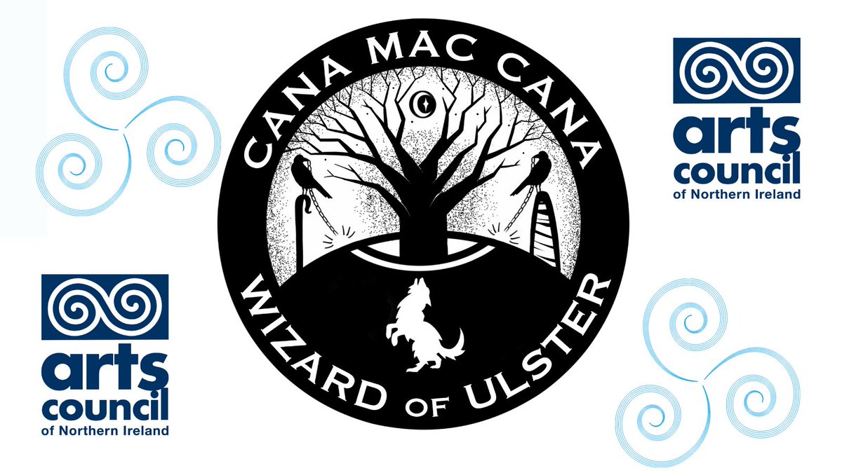 #ArtsCouncilNI
Big thanks to the recent 'Creative Individuals Recovery Programme' which will allow me to develop my own storytelling character 'Cana Mac Cana - Wizard of Ulster', magical stuff <a href="/ArtsCouncilNI/">Arts Council of Northern Ireland</a> 🧙‍♂️