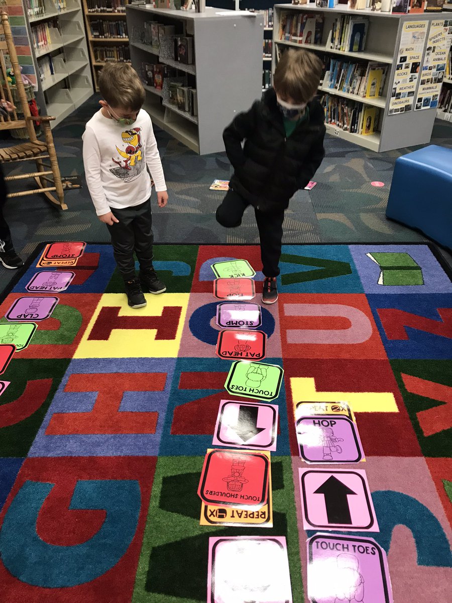 Babler Elementary Library tweet media
