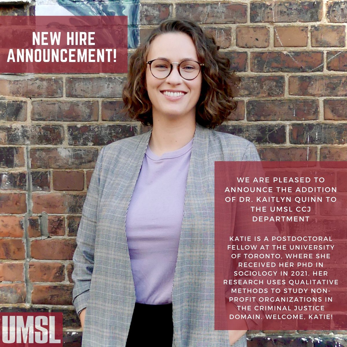 Marisa Omori on Twitter: "Excited to have our new colleague @KaitlynQuinn90  join us next year!" / Twitter