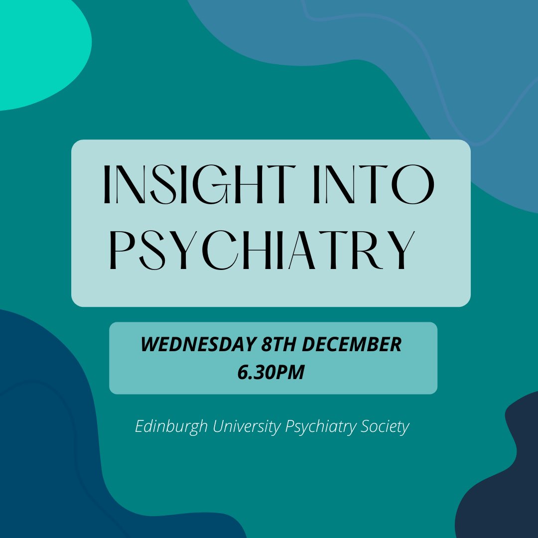 Edinburgh Psychiatry Society tweet media